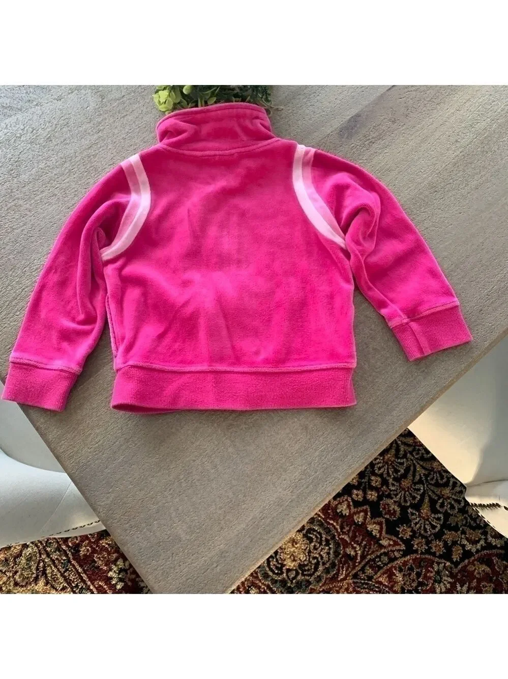 Gymboree Cupcake Velour Sweatsuit with Embroidery